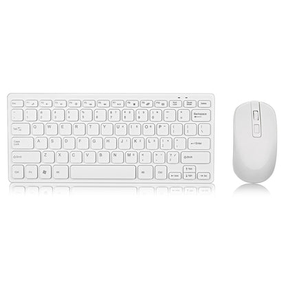 MC Saite K05 Wireless Mouse + Keyboard Set (White) by MC Saite