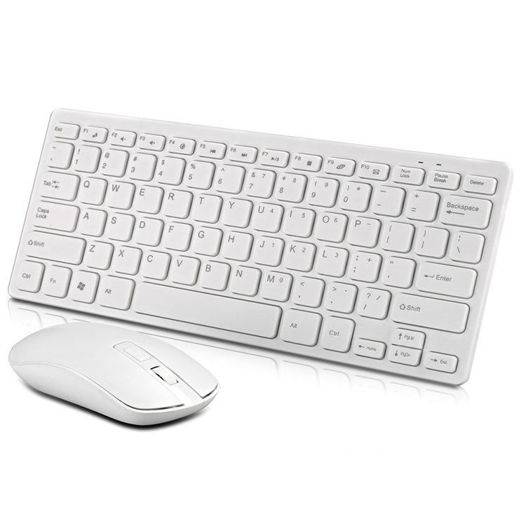 MC Saite K05 Wireless Mouse + Keyboard Set (White) by MC Saite