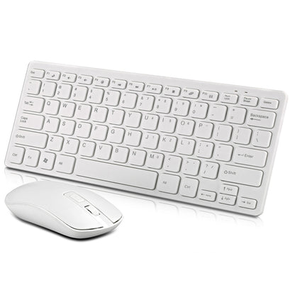 MC Saite K05 Wireless Mouse + Keyboard Set (White) by MC Saite