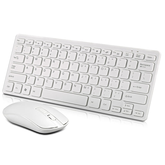 MC Saite K05 Wireless Mouse + Keyboard Set (White) by MC Saite