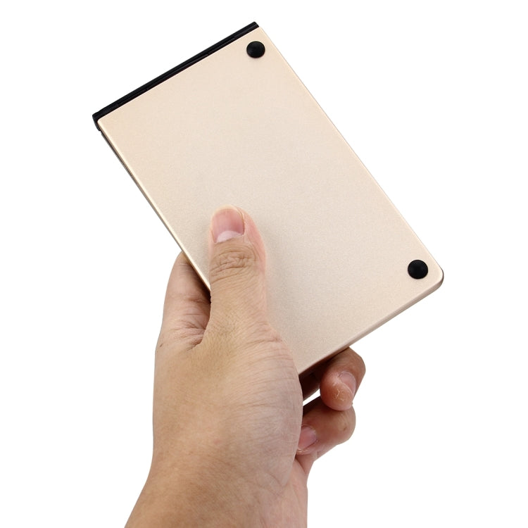 F66 Foldable Bluetooth Wireless 66 Keys Keyboard, Support Android / Windows / iOS(Gold) by buy2fix