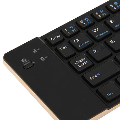 F66 Foldable Bluetooth Wireless 66 Keys Keyboard, Support Android / Windows / iOS(Gold) by buy2fix