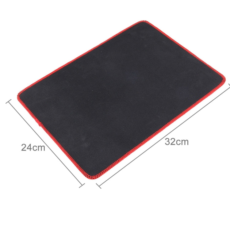 Extended Large Slim Anti-Slip Bloody Pattern Soft Rubber Smooth Cloth Surface Game Keyboard Mouse Pad Mat, Size: 320 x 240 x 3 mm by buy2fix
