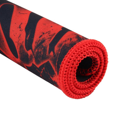 Extended Large Slim Anti-Slip Bloody Pattern Soft Rubber Smooth Cloth Surface Game Keyboard Mouse Pad Mat, Size: 320 x 240 x 3 mm by buy2fix