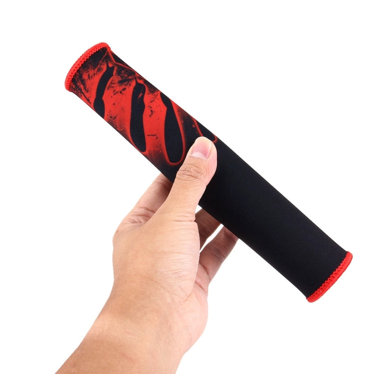 Extended Large Slim Anti-Slip Bloody Pattern Soft Rubber Smooth Cloth Surface Game Keyboard Mouse Pad Mat, Size: 320 x 240 x 3 mm by buy2fix