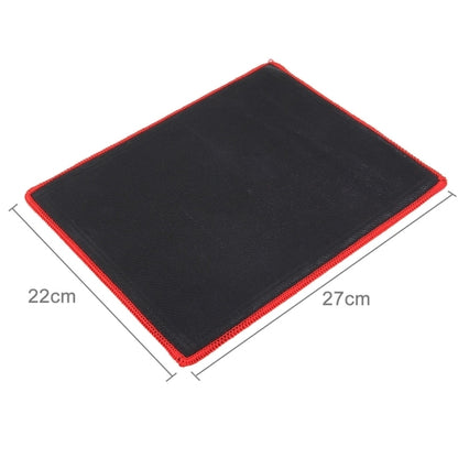 Extended Large Waterproof Slim Anti-Slip Soft Rubber Smooth Cloth Surface Game Keyboard Mouse Pad Mat, Size: 270 x 220 x 3 mm by buy2fix