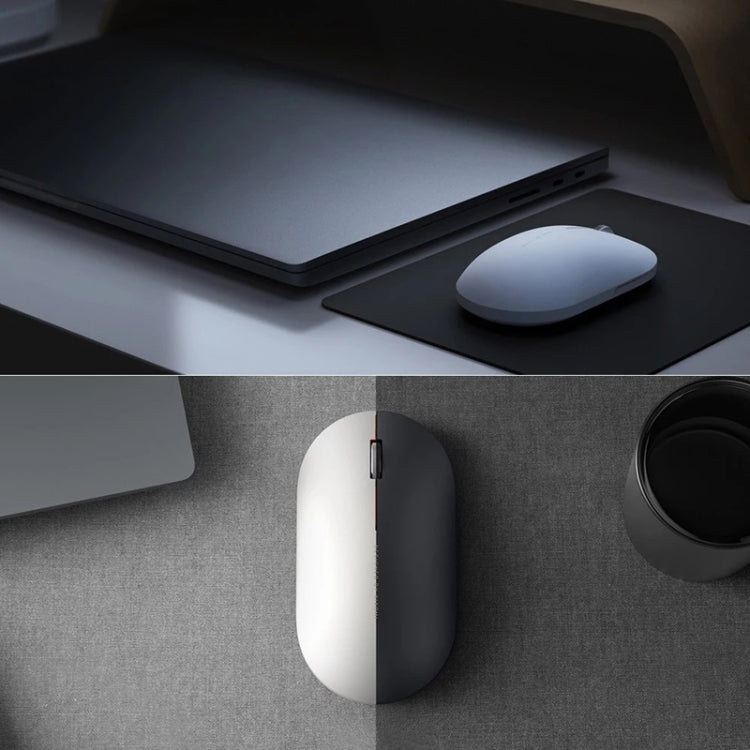 Original Xiaomi 2.4GHz 125HZ 1000DPI Rechargeable Ultra-thin Computer Mouse 2(White) - Wireless Mice by Xiaomi | Online Shopping UK | buy2fix
