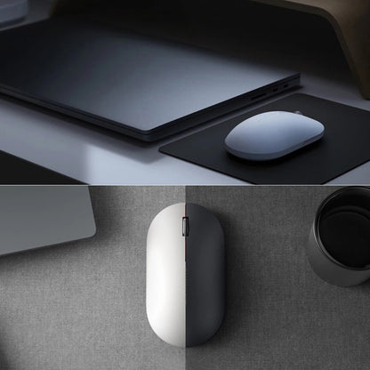 Original Xiaomi 2.4GHz 125HZ 1000DPI Rechargeable Ultra-thin Computer Mouse 2(White) - Wireless Mice by Xiaomi | Online Shopping UK | buy2fix