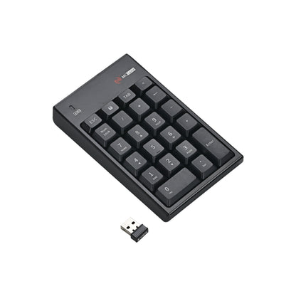 MC Saite MC-61CB 2.4GHz Wireless Mouse + 22 Keys Numeric Pan Keyboard with USB Receiver Set for Computer PC Laptop (Black) by MC Saite