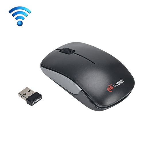 MC Saite MC-367 2.4GHz Wireless Mouse with USB Receiver for Computer PC Laptop (Black) by MC Saite