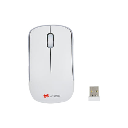 MC Saite MC-367 2.4GHz Wireless Mouse with USB Receiver for Computer PC Laptop (White) by MC Saite