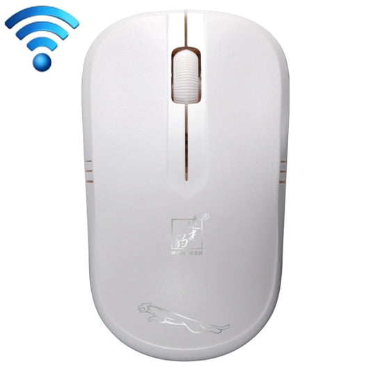 ZGB 101B 2.4GHz 1600 DPI Professional Commercial Wireless Optical Mouse Mute Silent Click Mini Noiseless Mice for Laptop, PC, Wireless Distance: 30m(White) by buy2fix