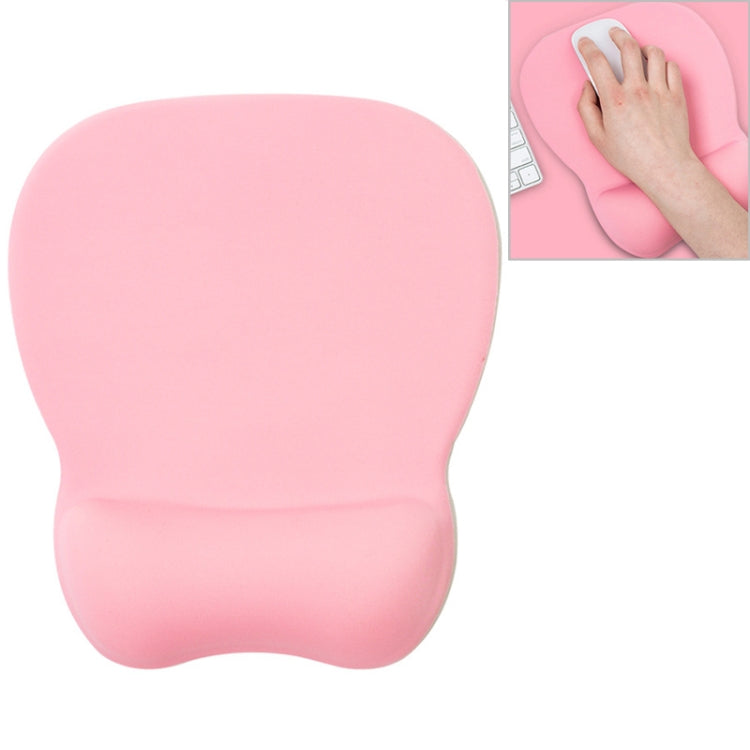 MONTIAN MF-01 Oval Slow Rebound Memory Cotton Soft Bracer Mouse Pad(Pink) by buy2fix