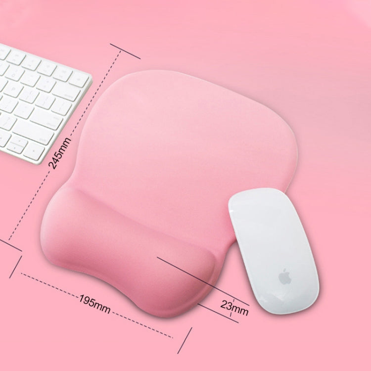 MONTIAN MF-01 Oval Slow Rebound Memory Cotton Soft Bracer Mouse Pad(Pink) by buy2fix