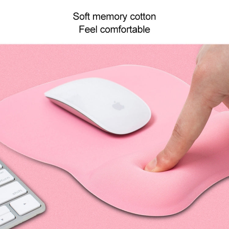 MONTIAN MF-01 Oval Slow Rebound Memory Cotton Soft Bracer Mouse Pad(Pink) by buy2fix