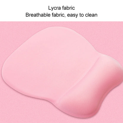 MONTIAN MF-01 Oval Slow Rebound Memory Cotton Soft Bracer Mouse Pad(Pink) by buy2fix