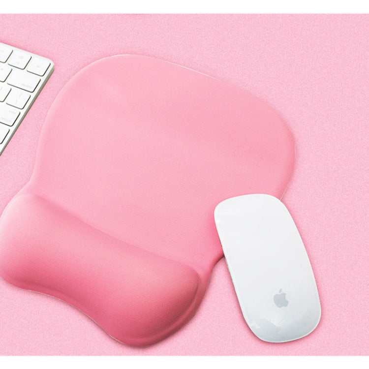 MONTIAN MF-01 Oval Slow Rebound Memory Cotton Soft Bracer Mouse Pad(Pink) by buy2fix