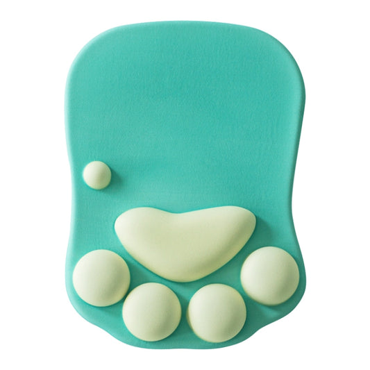MONTIAN Cat Claw Shape Slow Soft Bracer Non-slip Silicone Mouse Pad (Green) - Mouse Pads by REMAX | Online Shopping UK | buy2fix