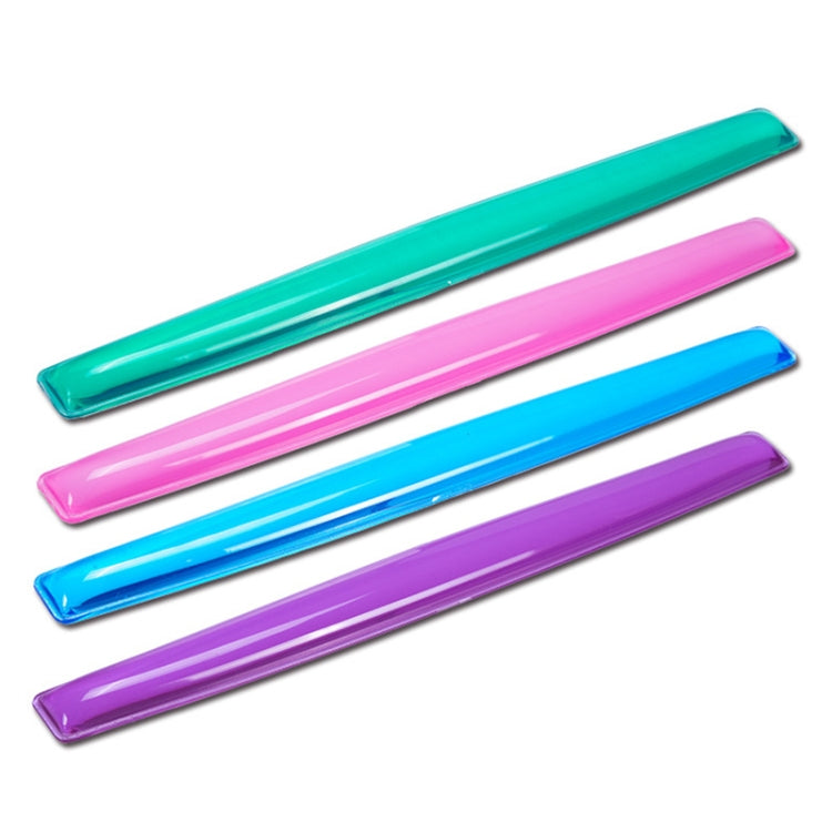 MONTIAN Transparent Silicone Bracer Heart-shaped Keyboard Wrist Supporter, Random Color Delivery by buy2fix