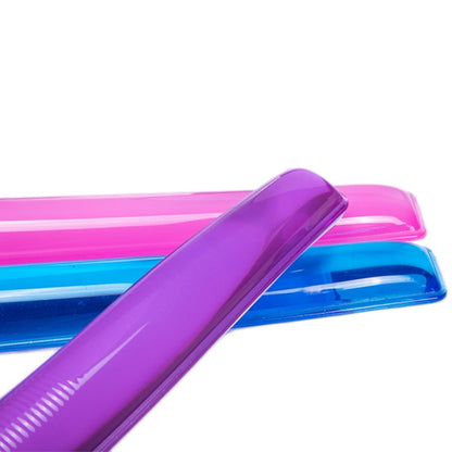 MONTIAN Transparent Silicone Bracer Heart-shaped Keyboard Wrist Supporter, Random Color Delivery by buy2fix