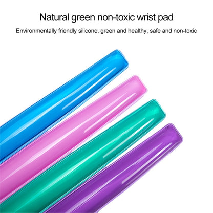 MONTIAN Transparent Silicone Bracer Heart-shaped Keyboard Wrist Supporter, Random Color Delivery by buy2fix