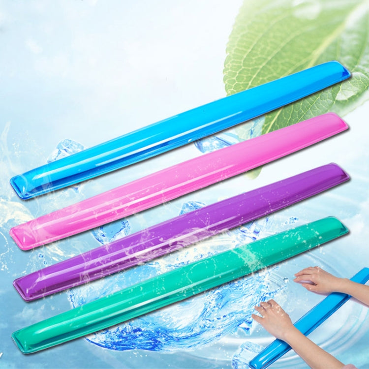 MONTIAN Transparent Silicone Bracer Heart-shaped Keyboard Wrist Supporter, Random Color Delivery by buy2fix