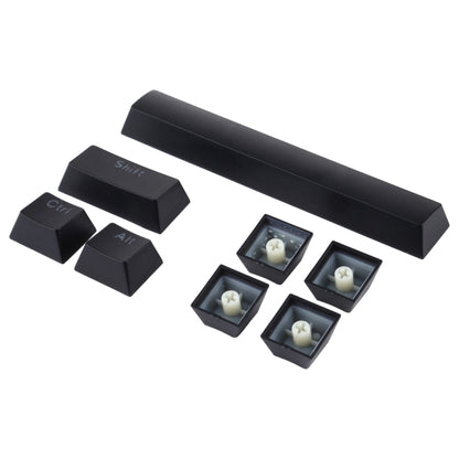 ABS Translucent Keycaps, OEM Highly Mechanical Keyboard, Universal Game Keyboard (Black) by buy2fix