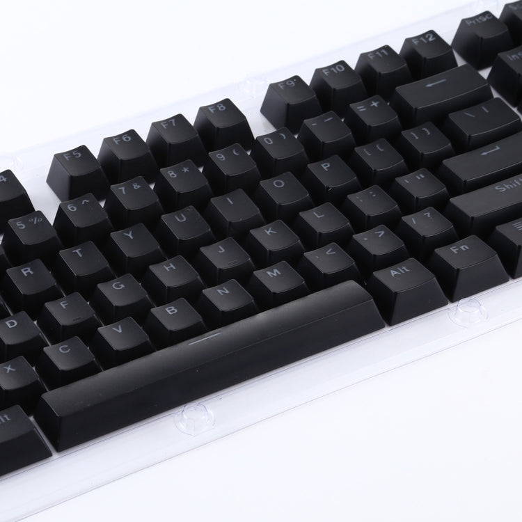 ABS Translucent Keycaps, OEM Highly Mechanical Keyboard, Universal Game Keyboard (Black) by buy2fix