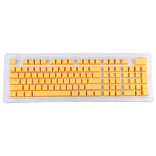 ABS Translucent Keycaps, OEM Highly Mechanical Keyboard, Universal Game Keyboard (Yellow) by buy2fix