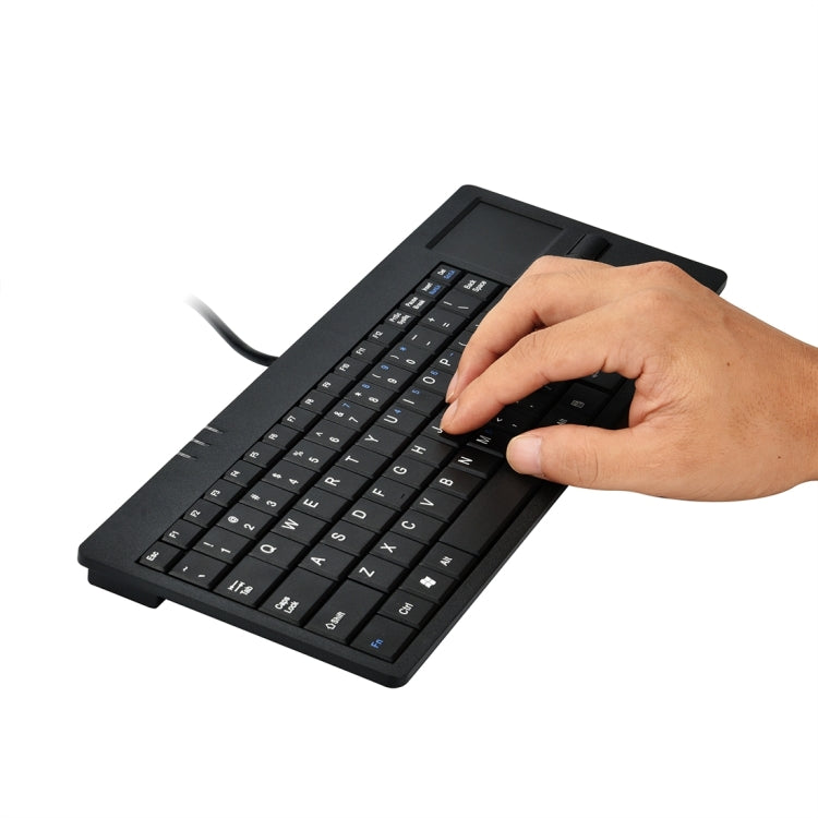 MC-818 82 Keys Touch-pad Ultra-thin Wired Computer Keyboard - Wired Keyboard by buy2fix | Online Shopping UK | buy2fix