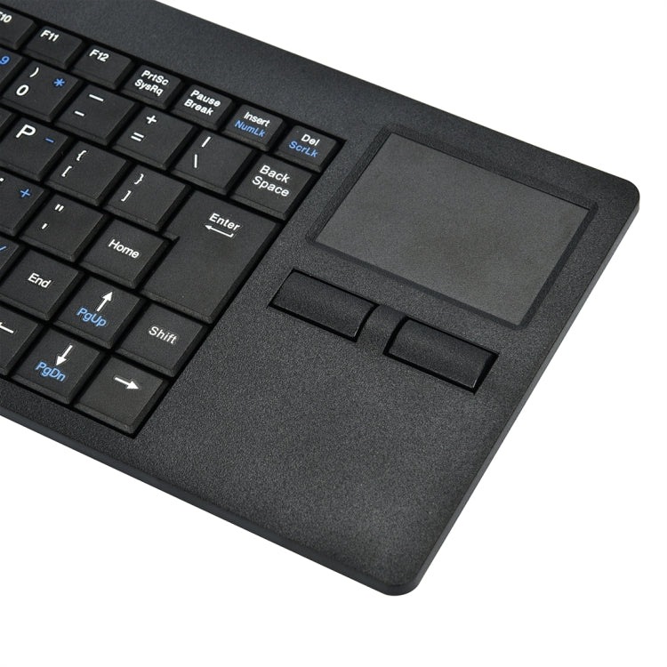 MC-818 82 Keys Touch-pad Ultra-thin Wired Computer Keyboard - Wired Keyboard by buy2fix | Online Shopping UK | buy2fix