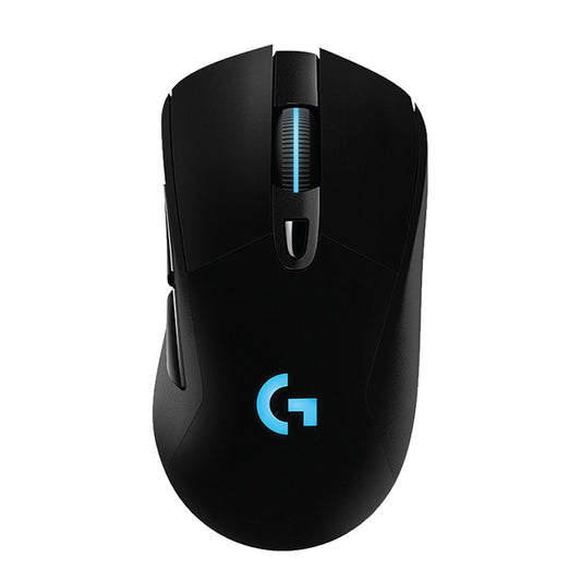 Logitech G703 LIGHTSPEED 16000 DPI 6 Programmable Buttons HERO 16K Sensor RGB Backlight Wireless Optical Gaming Mouse(Black) - Wireless Mice by Logitech | Online Shopping UK | buy2fix