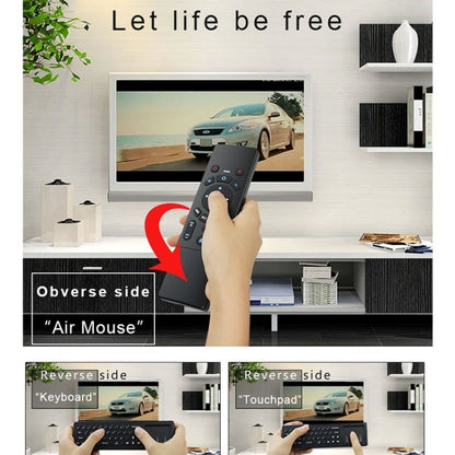 T6 Colorful Light Version Air Mouse 2.4GHz Wireless Keyboard Remote Controller with Touchpad & IR Learning for PC, Android TV Box / Smart TV, Multi-media Devices by buy2fix