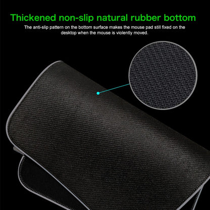 Computer Monster Pattern Illuminated Mouse Pad, Size: 35 x 25 x 0.4cm by buy2fix