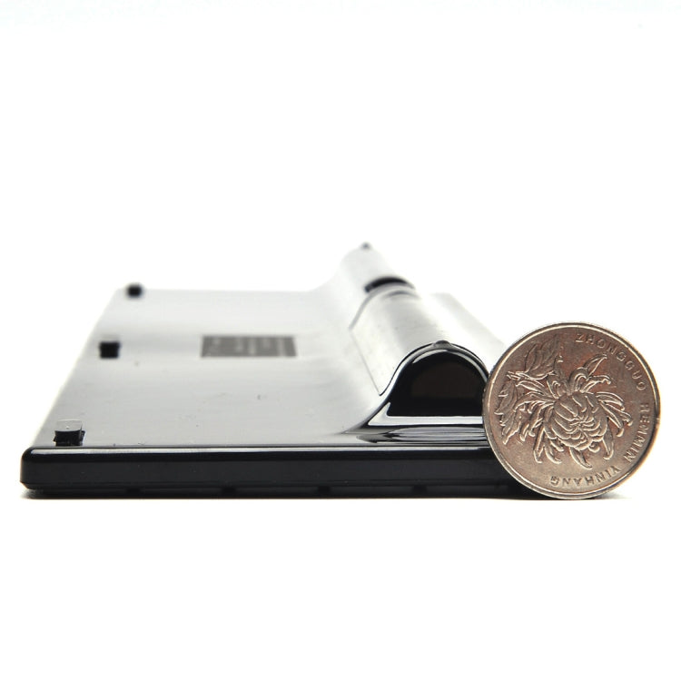 K-07 ABS Wireless Chargeable Bluetooth Touch Keyboard(Black) by buy2fix