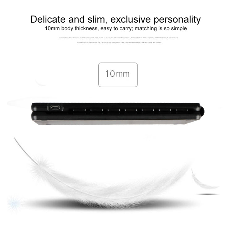 K018 USB Charging Foldable 67 Keys Bluetooth Wireless Keyboard (Silver) by buy2fix