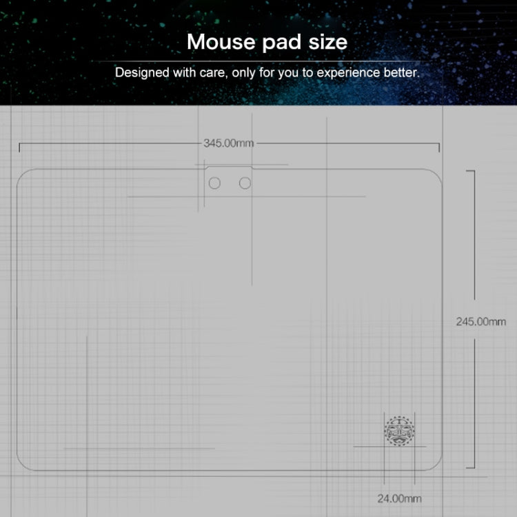 Lenovo Maya Light Game Service RGB Colorful Mouse Pad (Black) by buy2fix