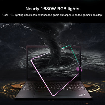 Lenovo Maya Light Game Service RGB Colorful Mouse Pad (Black) by buy2fix