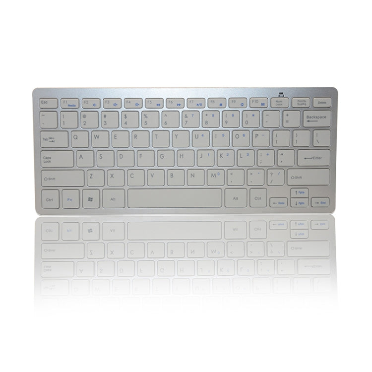 KM-808 2.4GHz Wireless Multimedia Keyboard + Wireless Optical Pen Mouse with USB Receiver Set for Computer PC Laptop, Random Pen Mouse Color Delivery(White) by buy2fix