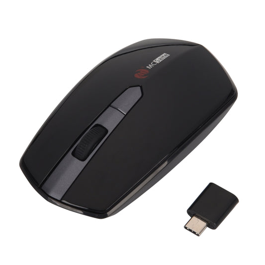 MCSaite MC-369AG USB-C / Type-C 1600DPI Three-speed Adjustable 4-button Wireless Optical Mouse by buy2fix