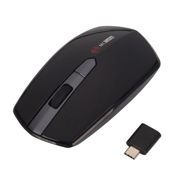 MCSaite MC-369AG USB-C / Type-C 1600DPI Three-speed Adjustable 4-button Wireless Optical Mouse by buy2fix