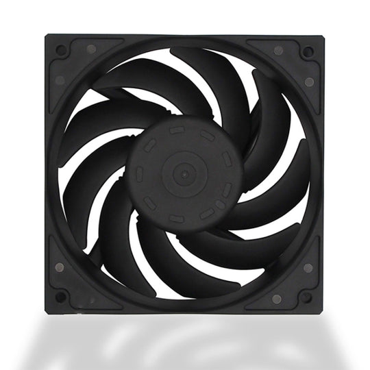 F120 Computer CPU Radiator Cooling Fan (Black)
