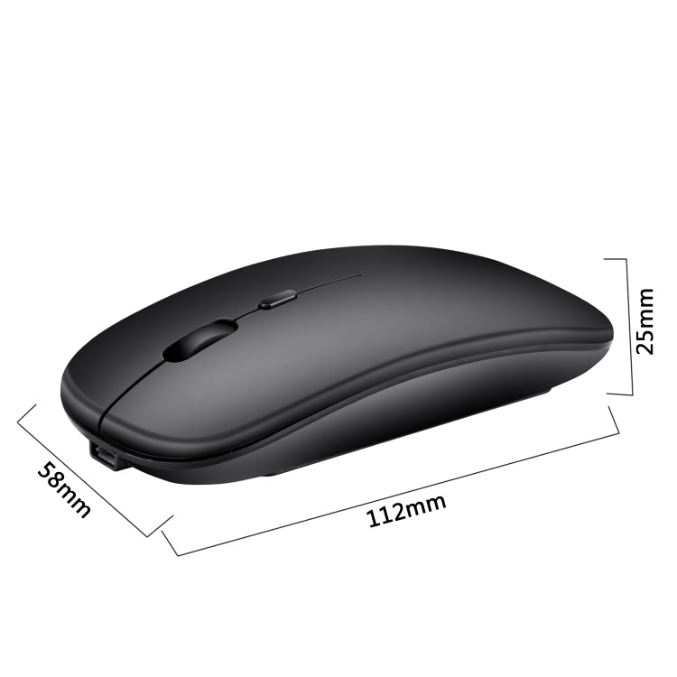 HXSJ M80 2.4GHz Wireless 1600DPI Three-speed Adjustable Optical Mute Mouse (Gold) - Wireless Mice by HXSJ | Online Shopping UK | buy2fix