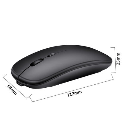 HXSJ M80 2.4GHz Wireless 1600DPI Three-speed Adjustable Optical Mute Mouse (Gold) - Wireless Mice by HXSJ | Online Shopping UK | buy2fix