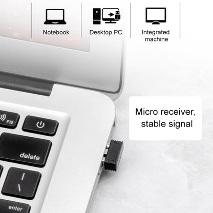 ET X-08 7-keys 2400DPI 2.4G Wireless Mute Gaming Mouse with USB Receiver & Colorful Backlight (Red) - Wireless Mice by buy2fix | Online Shopping UK | buy2fix