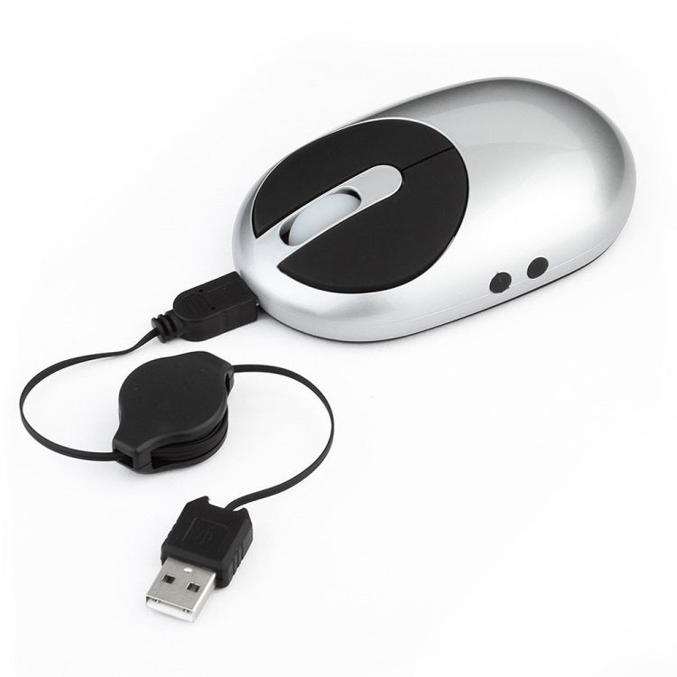 MZ-012 2.4G 1200 DPI Wireless Rechargeable Optical Mouse with 3 Ports USB HUB / Charging Dock(Silver) by buy2fix