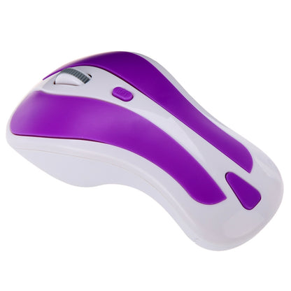 PR-01 6D Gyroscope Fly Air Mouse 2.4G USB Receiver 1600 DPI Wireless Optical Mouse for Computer PC Android Smart TV Box (Purple + White) by buy2fix
