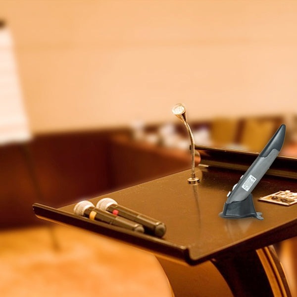 PR-03 2.4G USB Receiver Adjustable 1600 DPI Wireless Optical Pen Mouse for Computer PC Laptop Drawing Teaching(Grey) by buy2fix