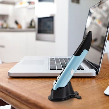 PR-03 2.4G USB Receiver Adjustable 1600 DPI Wireless Optical Pen Mouse for Computer PC Laptop Drawing Teaching (Blue) by buy2fix