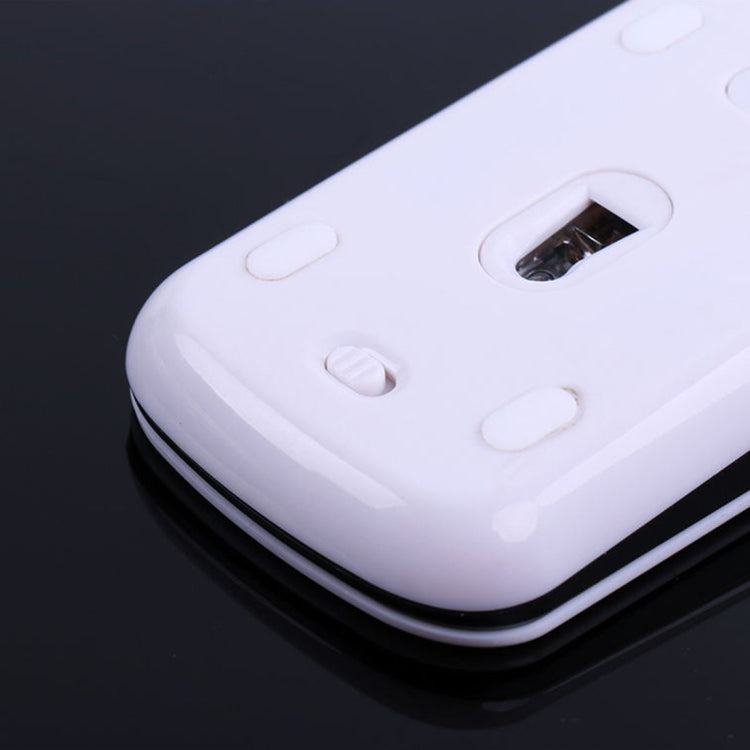 TM-825 2.4GHz 1200 DPI Wireless Touch Scroll Optical Mouse for Mac Desktop Laptop(White) by buy2fix